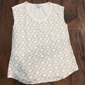 Women’s Liz Claiborne Sequined Sleeveless Top